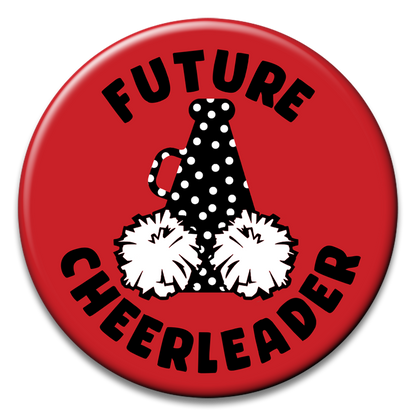 "Future Cheerleader" Button