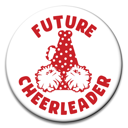 "Future Cheerleader" Button