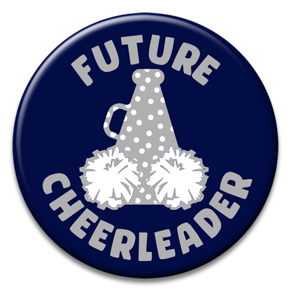"Future Cheerleader" Button