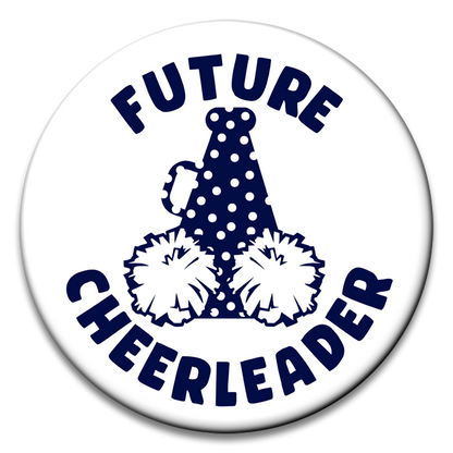 "Future Cheerleader" Button