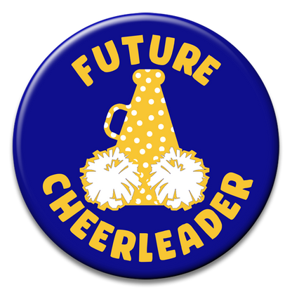 "Future Cheerleader" Button