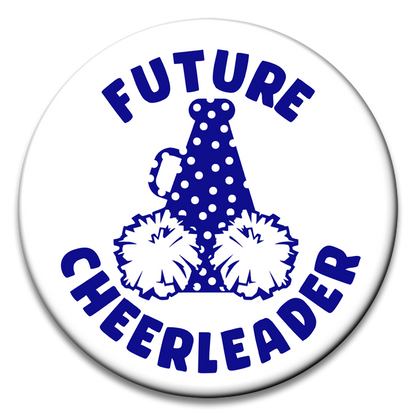 "Future Cheerleader" Button