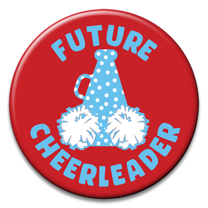 "Future Cheerleader" Button