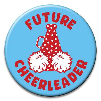 "Future Cheerleader" Button