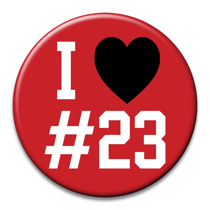 Custom "I ♥︎ #" Button