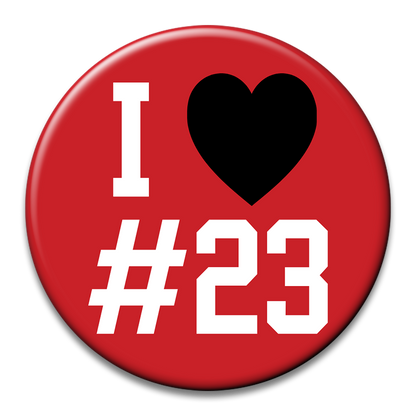 Custom "I ♥︎ #" Button