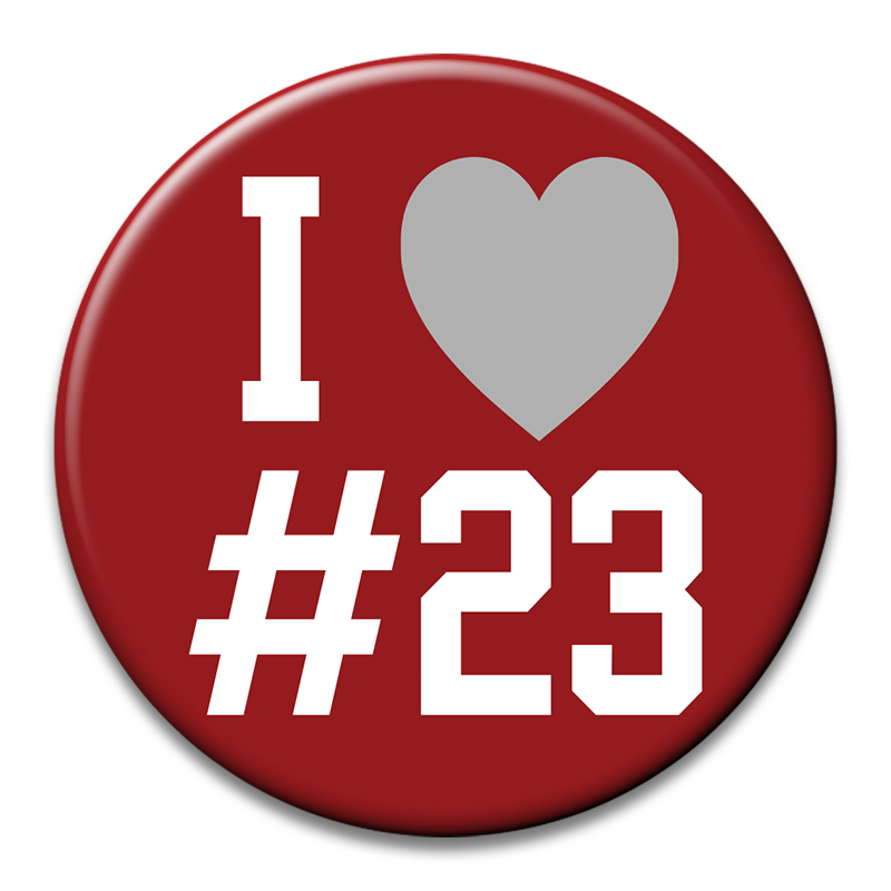 Custom "I ♥︎ #" Button