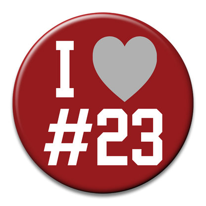 Custom "I ♥︎ #" Button