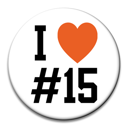 Custom "I ♥︎ #" Button