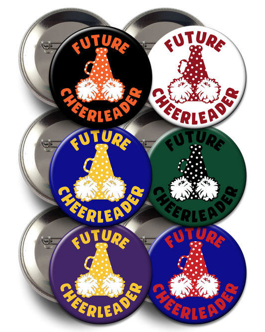 "Future Cheerleader" Button