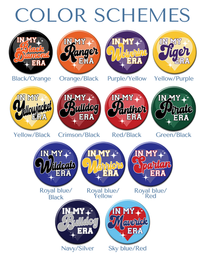 Custom "In My (Mascot) Era" Button