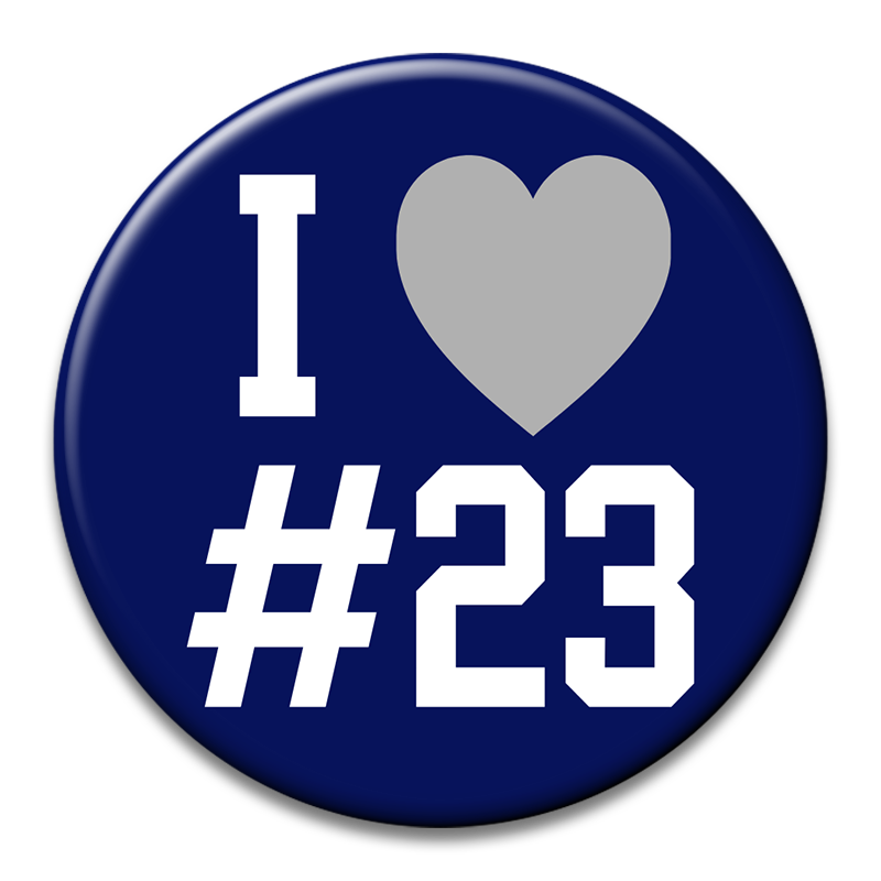 Custom "I ♥︎ #" Button