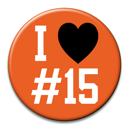 Custom "I ♥︎ #" Button