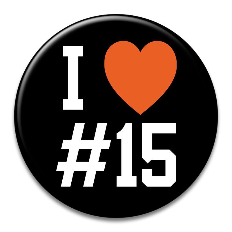 Custom "I ♥︎ #" Button