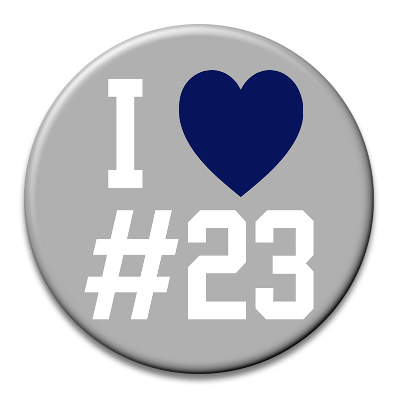 Custom "I ♥︎ #" Button