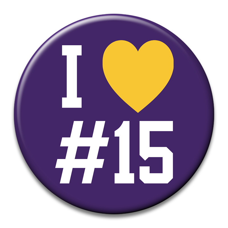 Custom "I ♥︎ #" Button