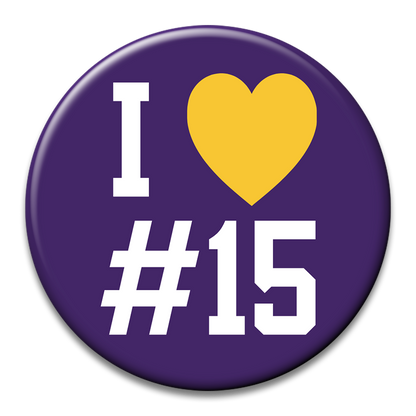 Custom "I ♥︎ #" Button