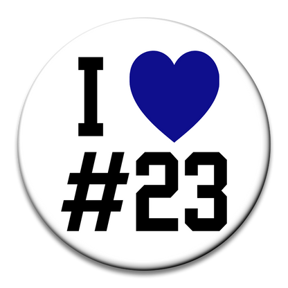 Custom "I ♥︎ #" Button