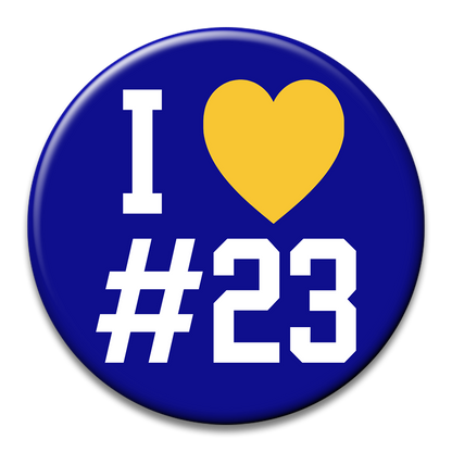 Custom "I ♥︎ #" Button