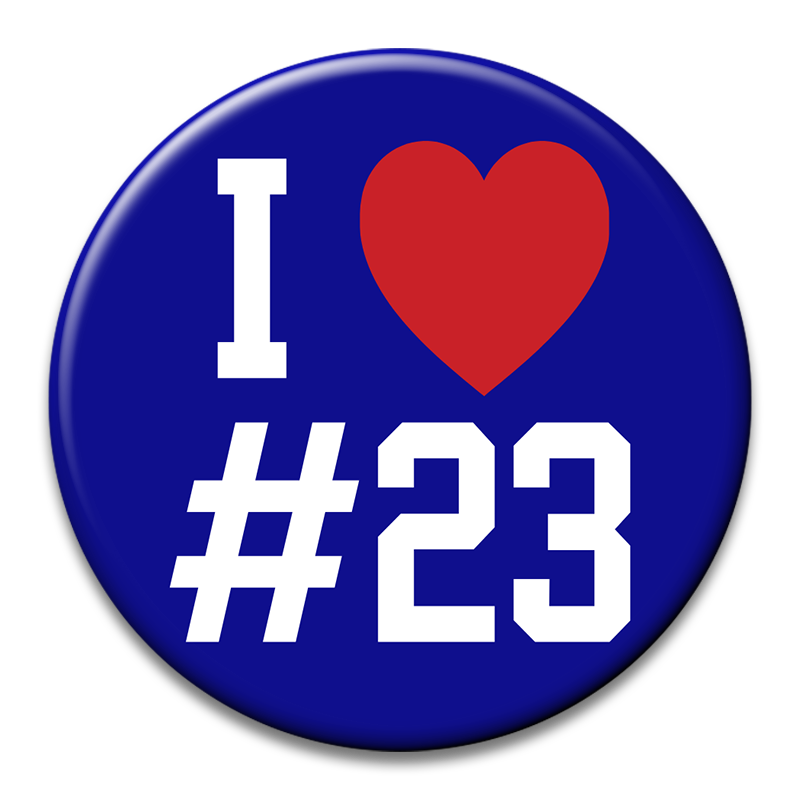 Custom "I ♥︎ #" Button
