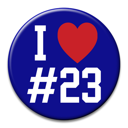Custom "I ♥︎ #" Button