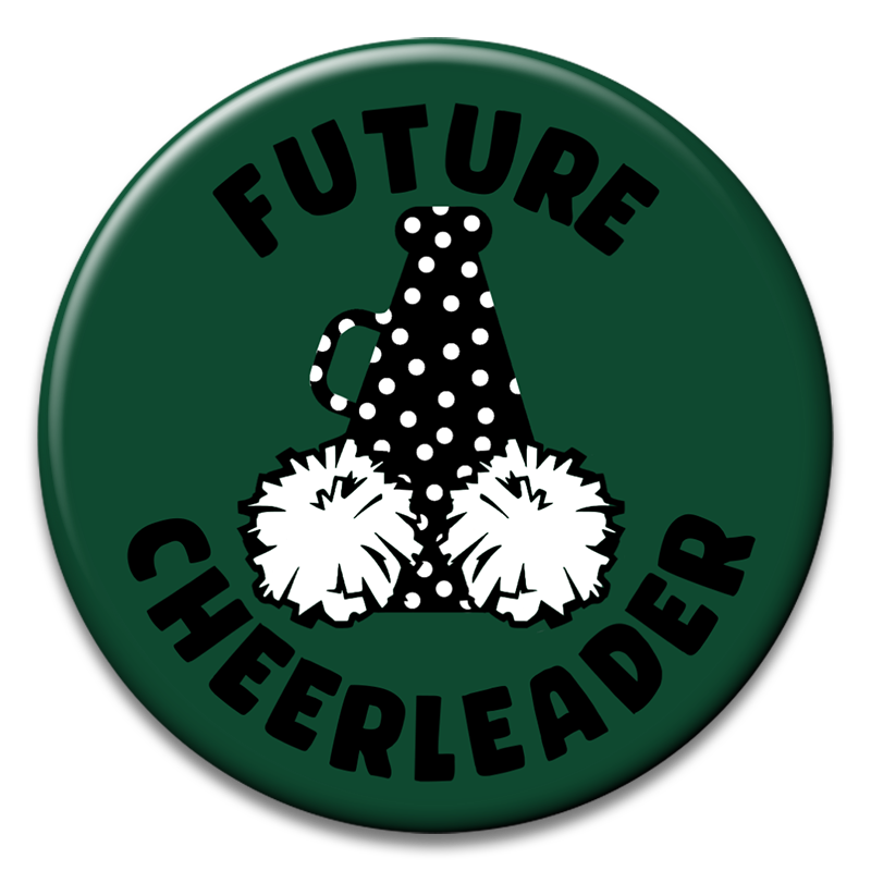 "Future Cheerleader" Button