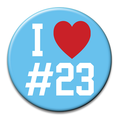 Custom "I ♥︎ #" Button