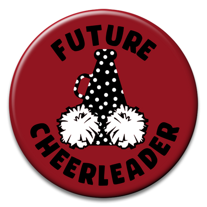 "Future Cheerleader" Button