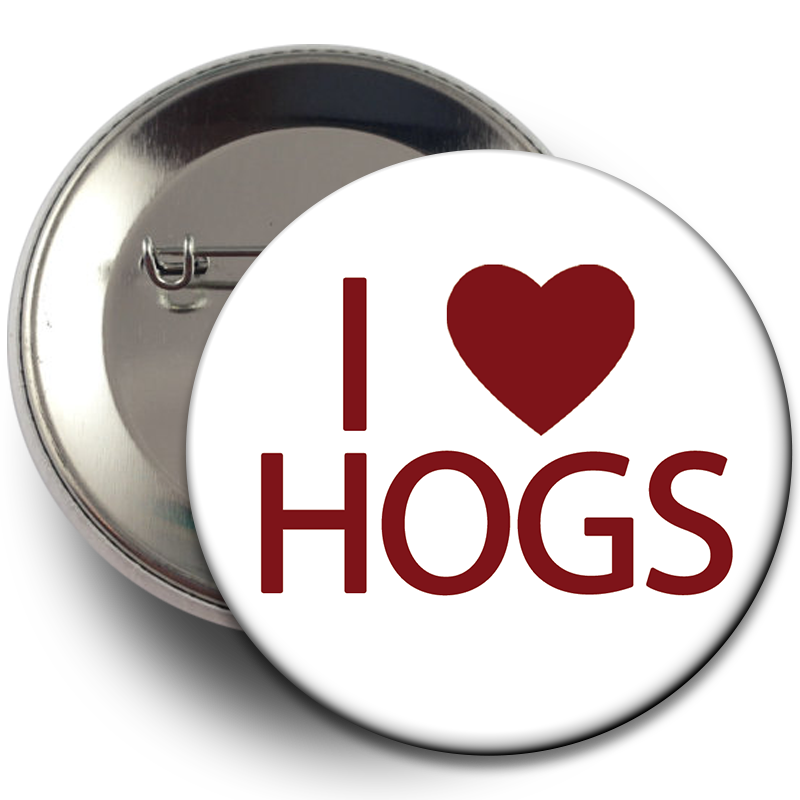 Arkansas Game Day Buttons