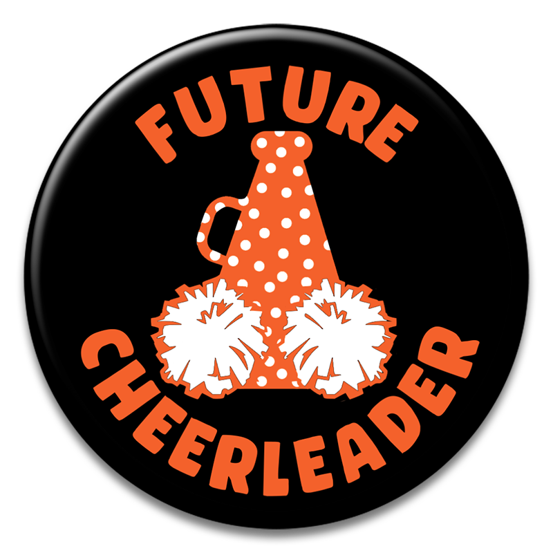 "Future Cheerleader" Button