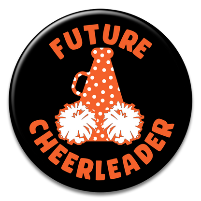 "Future Cheerleader" Button