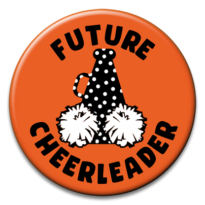 "Future Cheerleader" Button