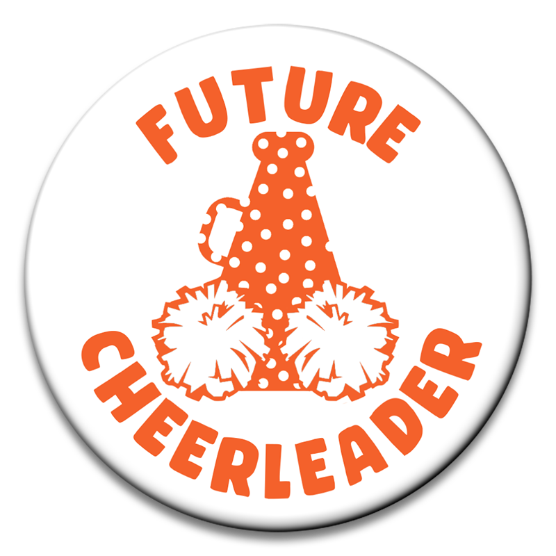 "Future Cheerleader" Button