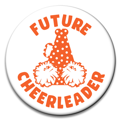 "Future Cheerleader" Button