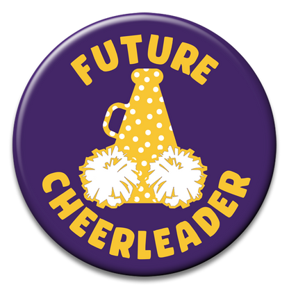 "Future Cheerleader" Button