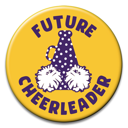 "Future Cheerleader" Button