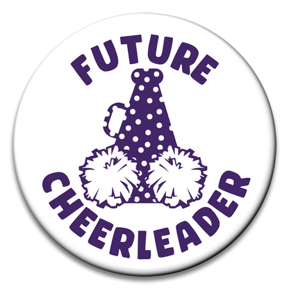 "Future Cheerleader" Button