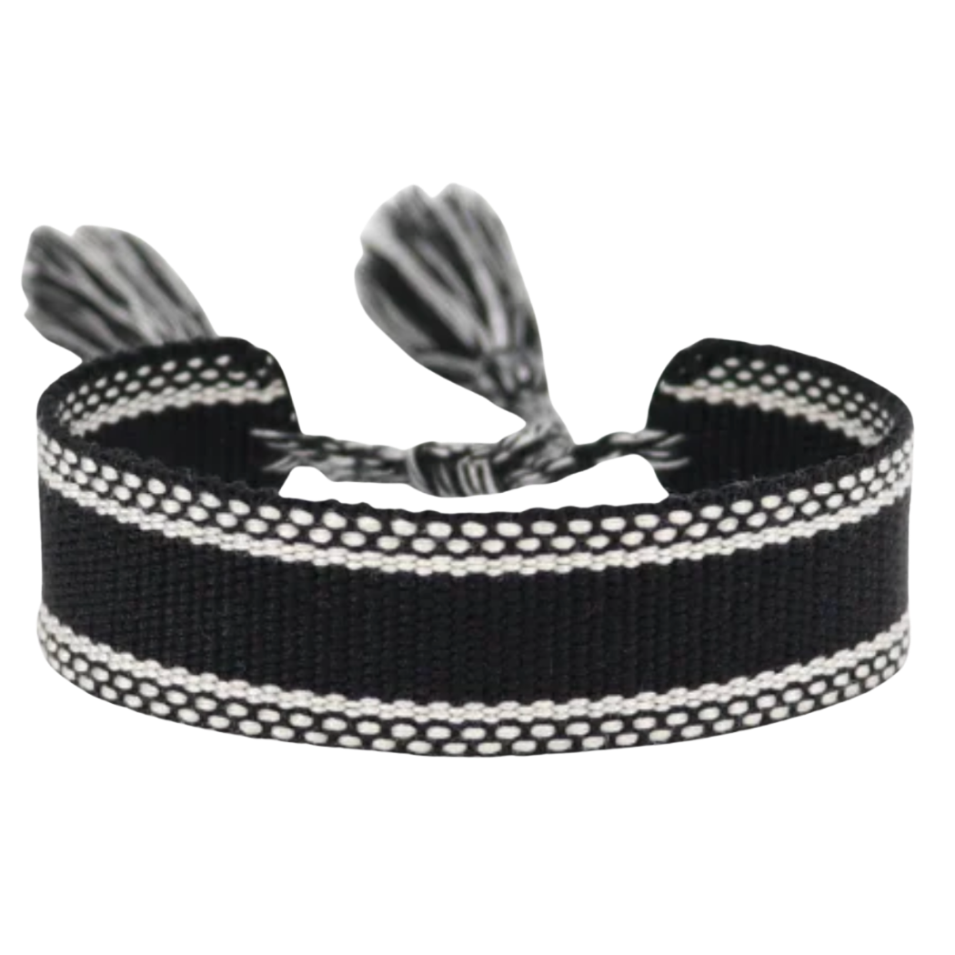 Custom Number Tassel Bracelet