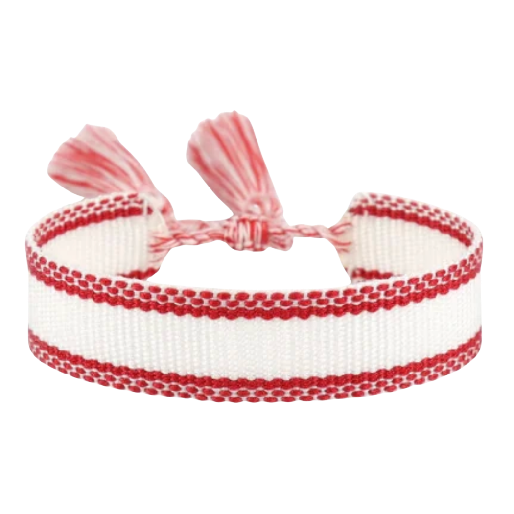 Custom Number Tassel Bracelet
