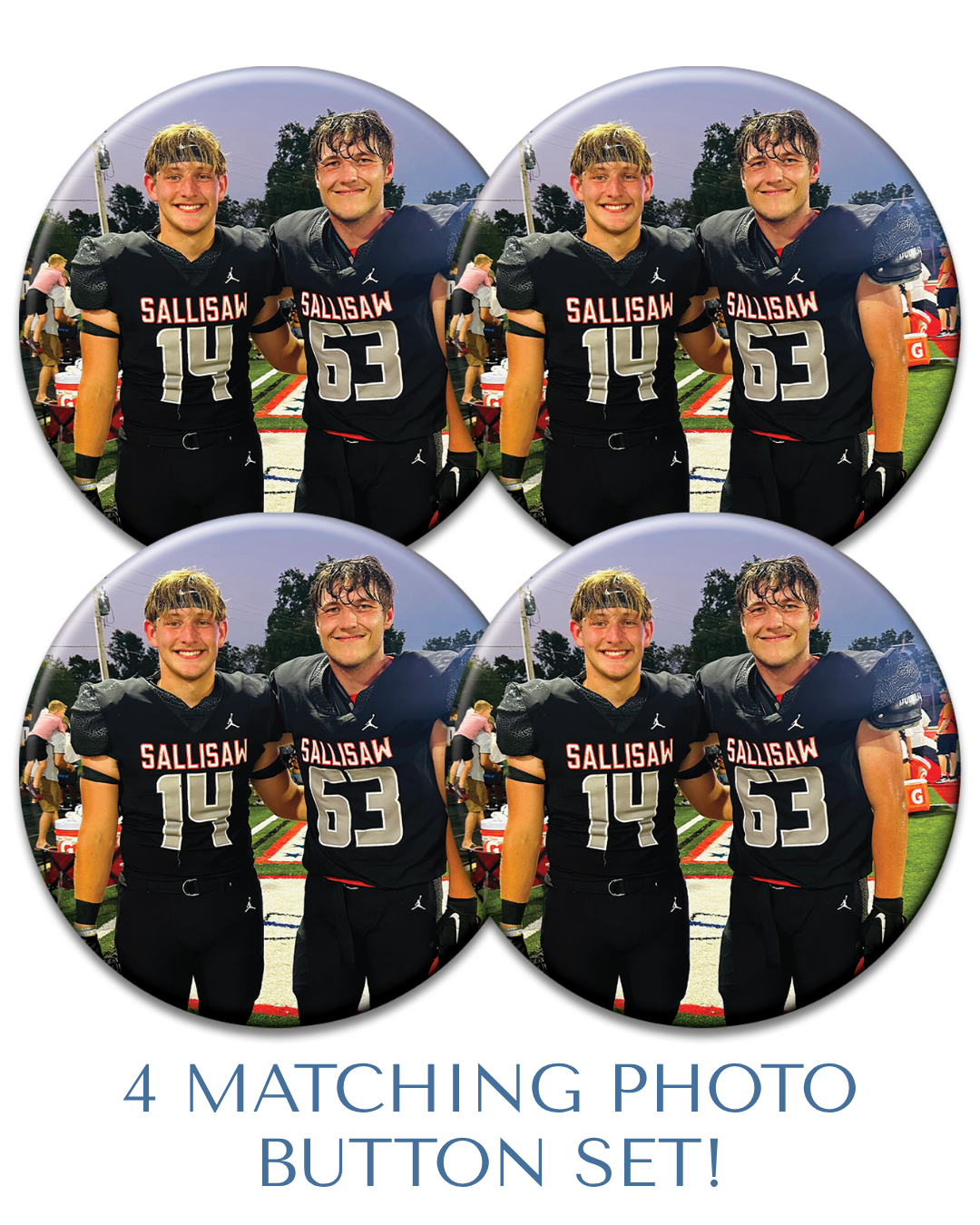 Family Photo Button Set