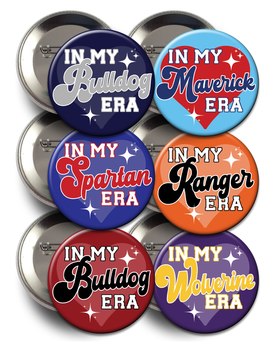 Custom "In My (Mascot) Era" Button