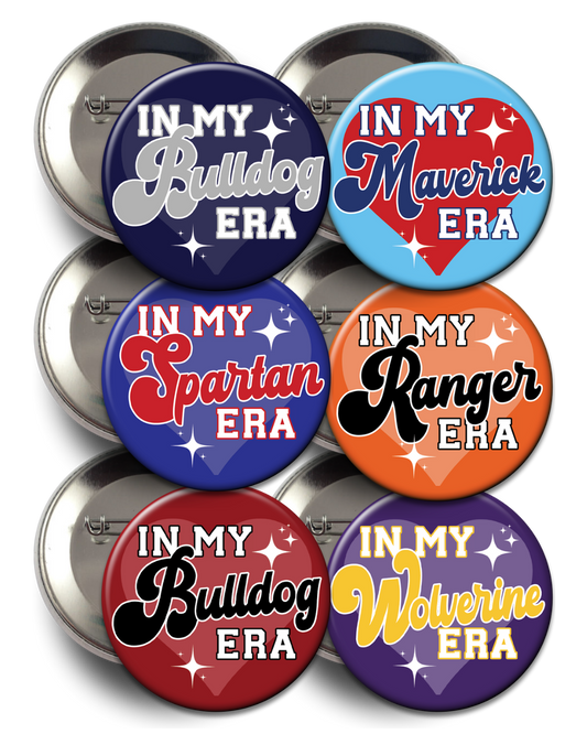 Custom "In My (Mascot) Era" Button