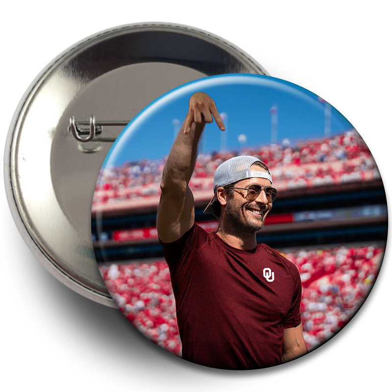OU/Texas Game Day Buttons