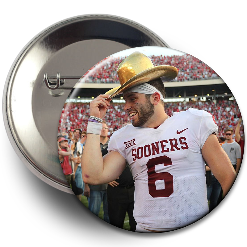 OU/Texas Game Day Buttons