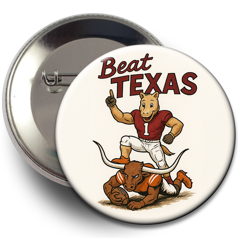 OU/Texas Game Day Buttons