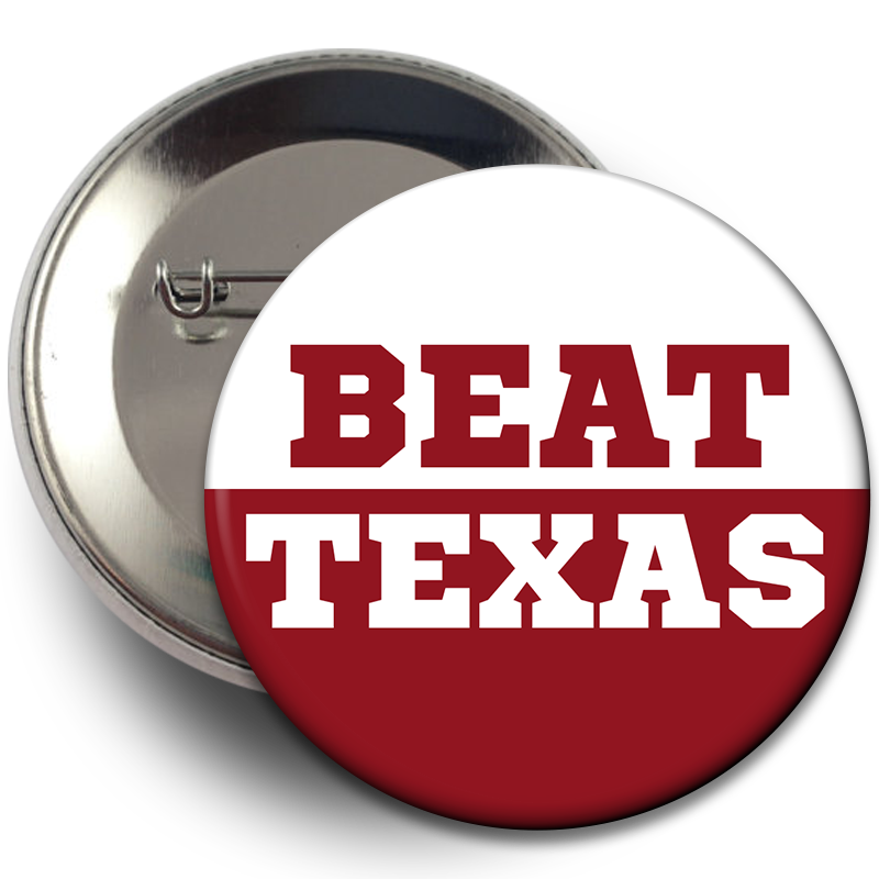 OU/Texas Game Day Buttons