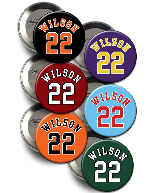 Custom Name & Number Button