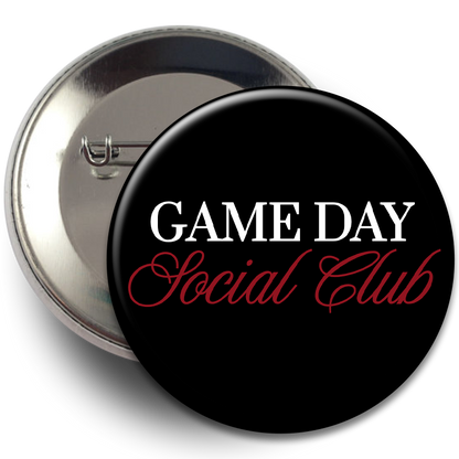 "Game Day Social Club" Button