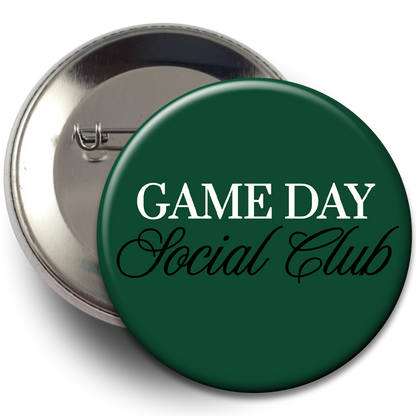 "Game Day Social Club" Button