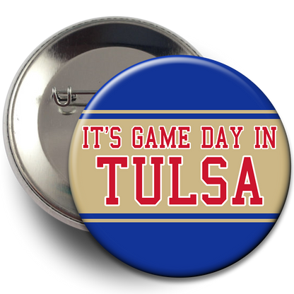 Tulsa Game Day Buttons